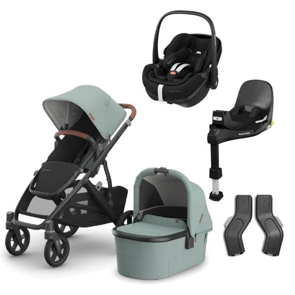 UPPAbaby Travel Systems UPPAbaby Vista V3 Pushchair with Pebble 360 PRO & Base - Kenzi