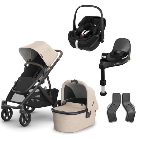 UPPAbaby Travel Systems UPPAbaby Vista V3 Pushchair with Pebble 360 PRO & Base - Liam