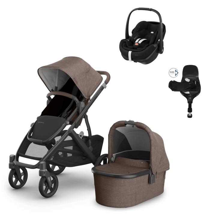 UPPAbaby Travel Systems UPPAbaby Vista V3 Pushchair with Pebble 360 PRO2 & Base - Owen