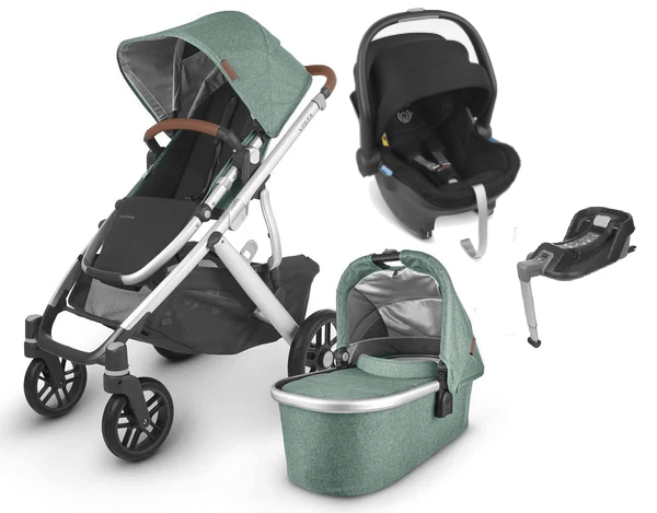 UPPAbaby Wheels UPPAbaby Vista V2 with Mesa Car Seat & Base - Emmett/Jake