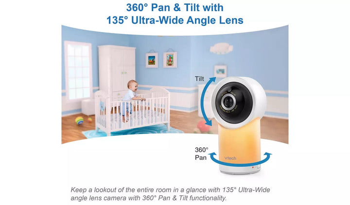 V-tech Baby Monitor V-tech 7 Inch Smart WiFi Video Monitor (RM7766HD)