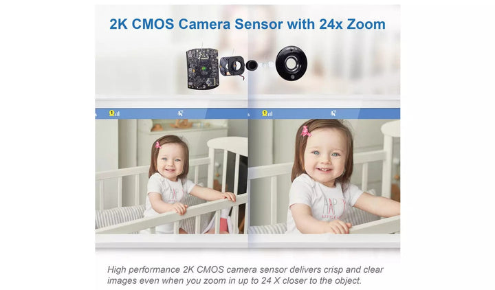 V-tech Baby Monitor V-tech 7 Inch Smart WiFi Video Monitor (RM7766HD)