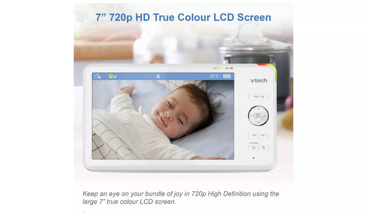 V-tech Baby Monitor V-tech 7 Inch Smart WiFi Video Monitor (RM7766HD)