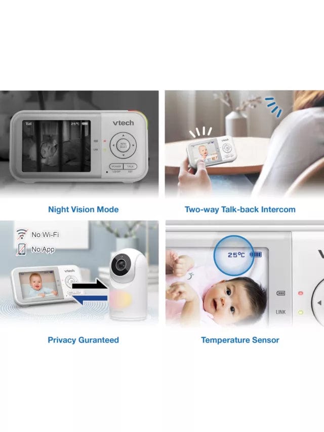 V-tech Baby Monitors V-tech 2.8 Inch Video Monitor (VM3263)