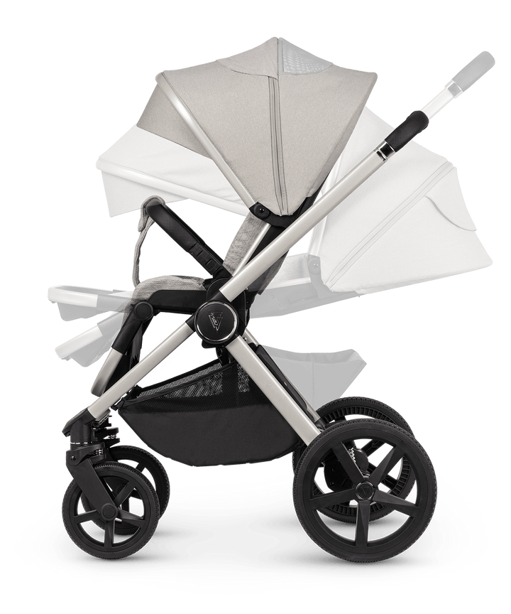 Venicci Prams & Pushchairs Venicci 3 in 1 Tinum UPLINE Cabriofix i-Size Travel System - Moonstone