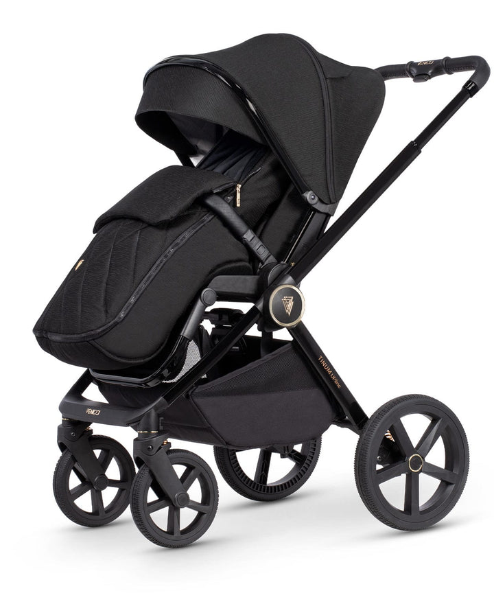 Venicci Prams & Pushchairs Venicci 3 in 1 Tinum UPLINE Cloud T Travel System - All Black