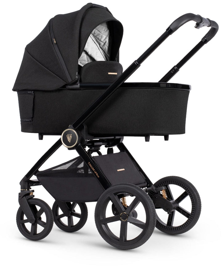 Venicci Prams & Pushchairs Venicci 3 in 1 Tinum UPLINE Cloud T Travel System - All Black