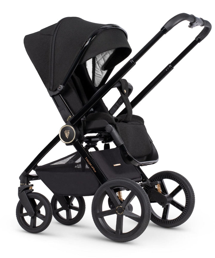 Venicci Prams & Pushchairs Venicci 3 in 1 Tinum UPLINE Cloud T Travel System - All Black