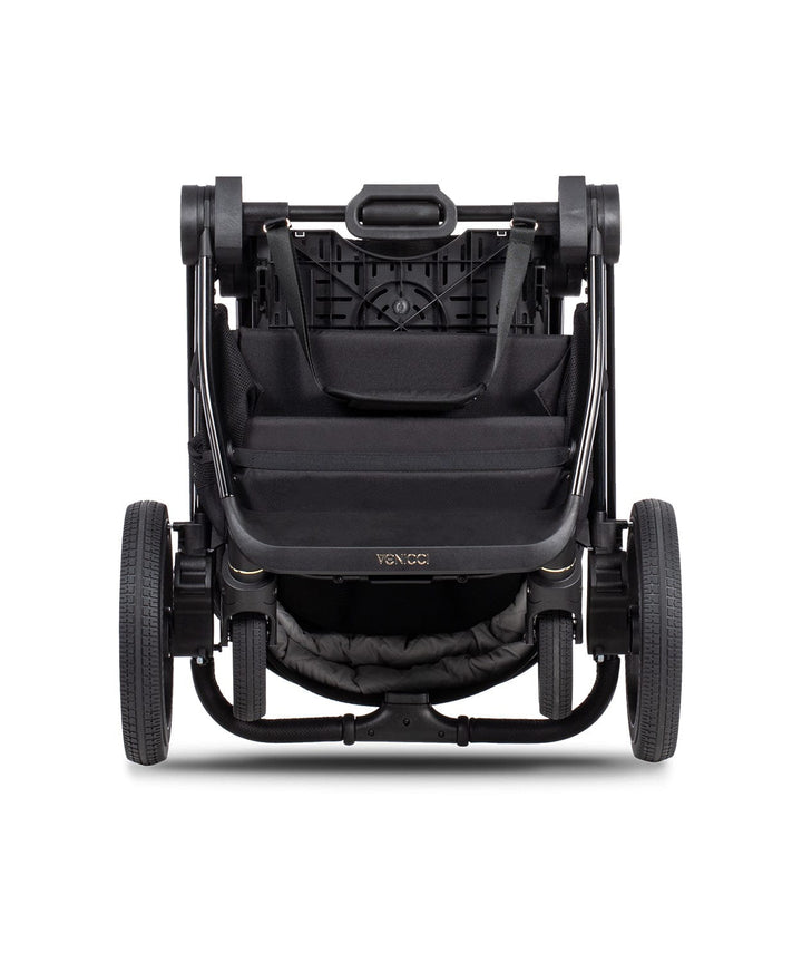 Venicci Prams & Pushchairs Venicci 3 in 1 Tinum UPLINE Cloud T Travel System - All Black