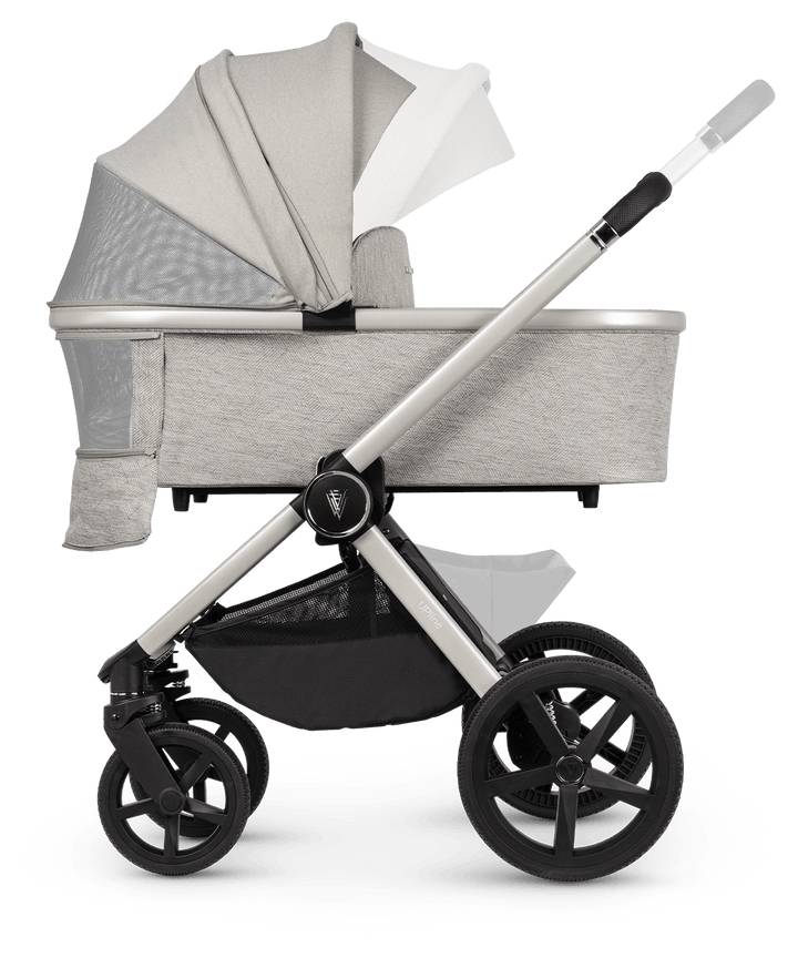 Venicci Prams & Pushchairs Venicci 3 in 1 Tinum UPLINE Cloud T Travel System - Moonstone