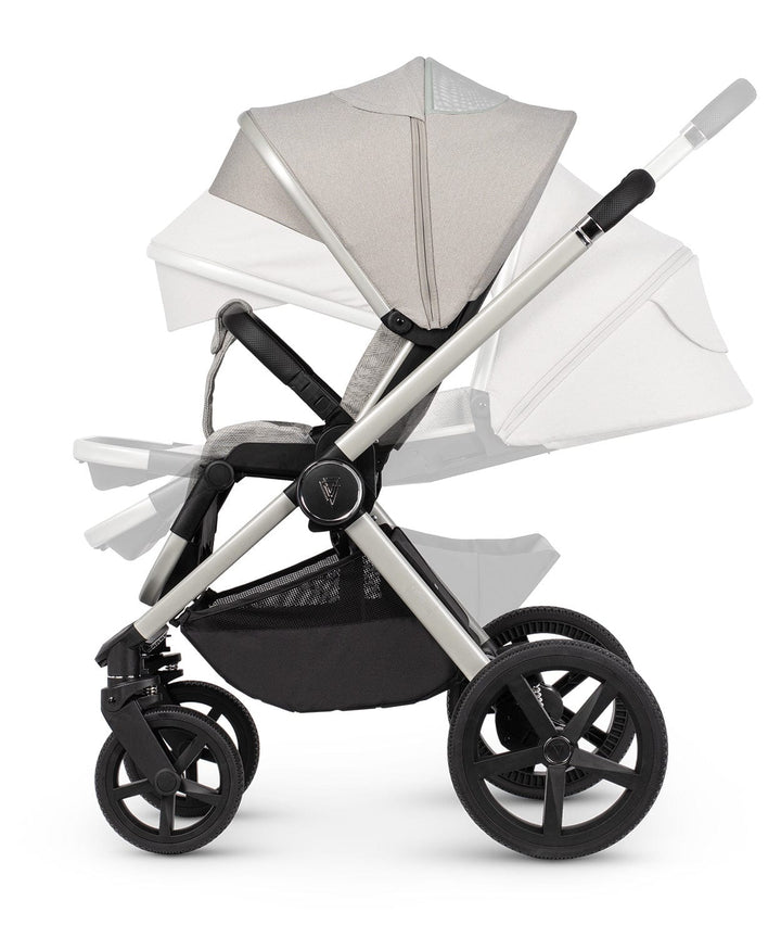 Venicci Prams & Pushchairs Venicci 3 in 1 Tinum UPLINE Cloud T Travel System - Moonstone