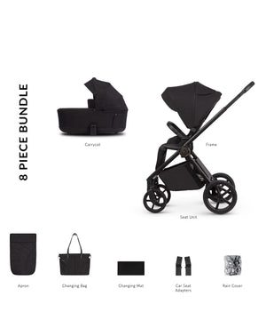 Venicci Prams & Pushchairs Venicci Claro 2 2in1 Pushchair - Noir