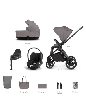 Venicci Prams & Pushchairs Venicci Claro 2 4in1 (Cloud T) Travel System - Fog
