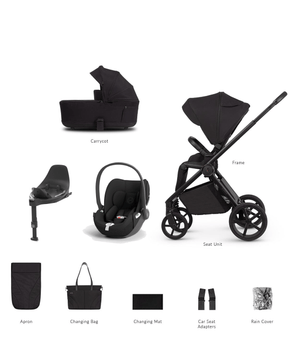 Venicci Prams & Pushchairs Venicci Claro 2 4in1 (Cloud T) Travel System - Noir