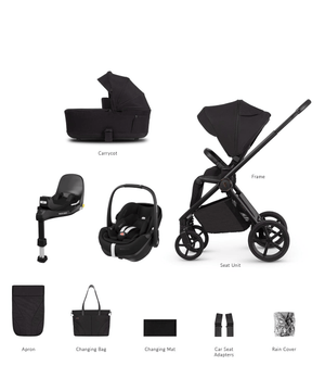 Venicci Prams & Pushchairs Venicci Claro 2 4in1 (Pebble 360 PRO2) Travel System - Noir