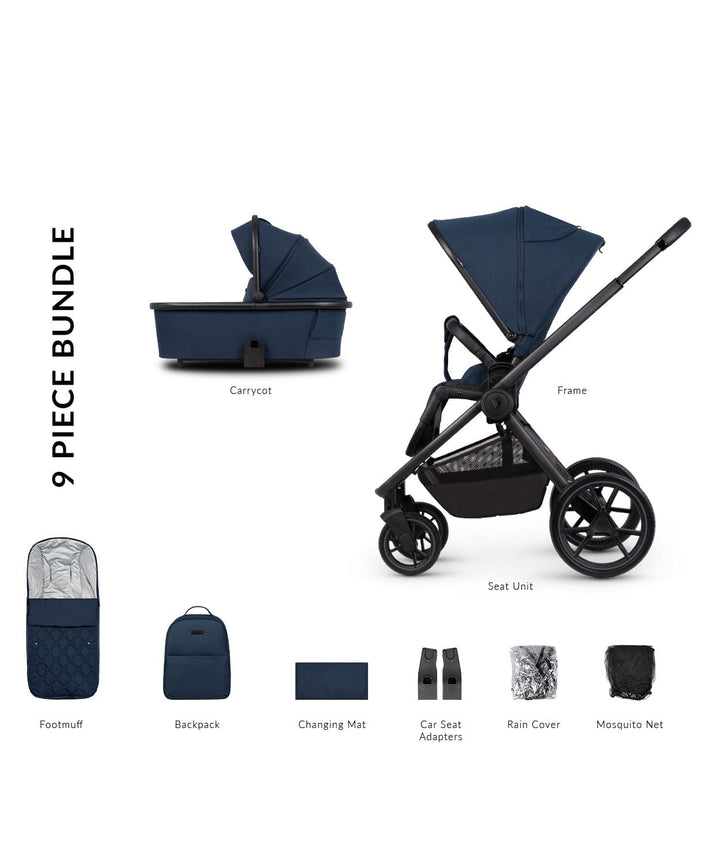 Venicci prams & pushchairs Venicci Tinum Edge 2in1 Pram - Ocean