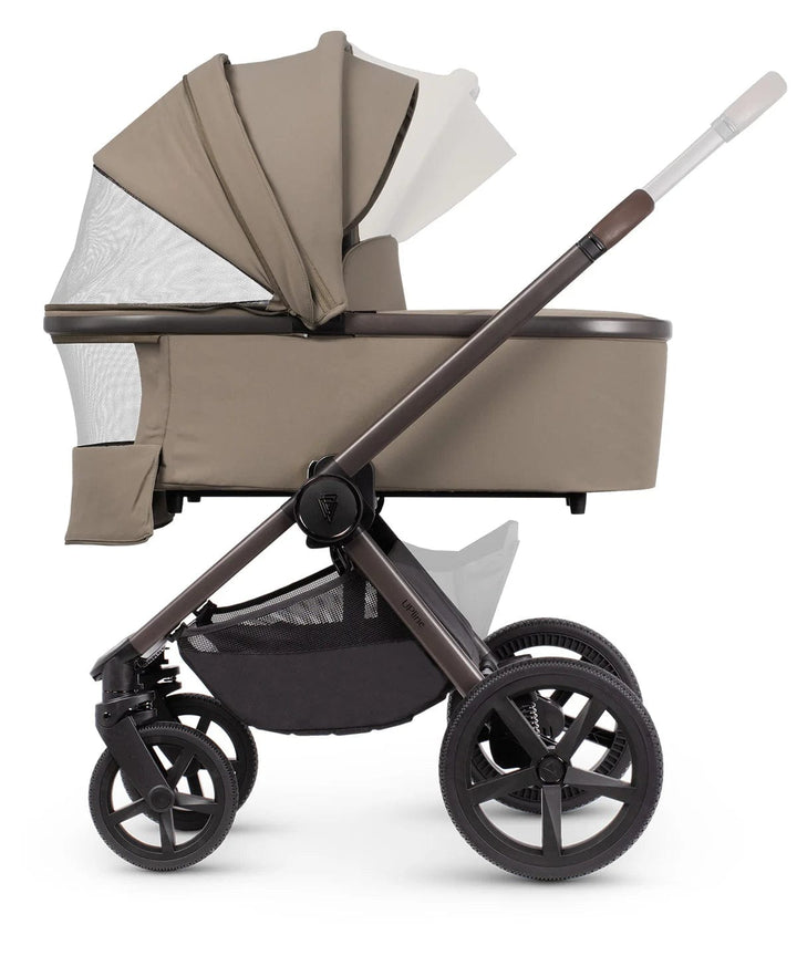 Venicci Pushchairs Venicci 3 in 1 Upline SE pram - Powder