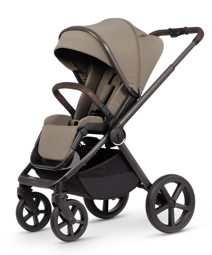 Venicci Pushchairs Venicci 3 in 1 Upline SE pram - Powder