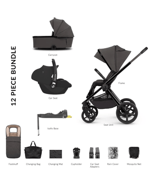 Venicci Pushchairs Venicci 4 in 1 Tinum UPLINE SE (Cabriofix i-Size) Travel System - Lava