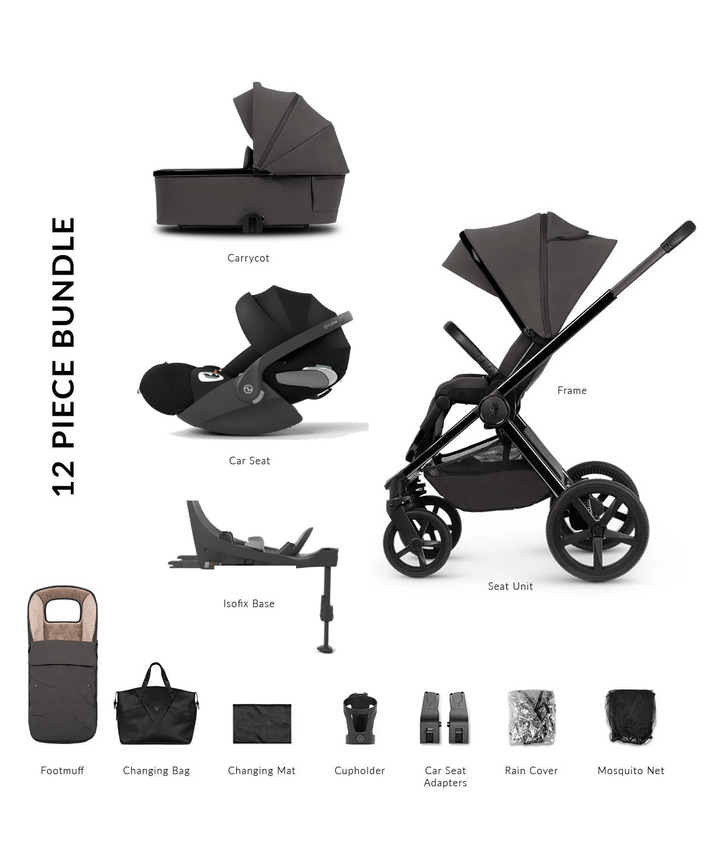 Venicci Pushchairs Venicci 4 in 1 Tinum UPLINE SE (Cloud T) Travel System - Lava