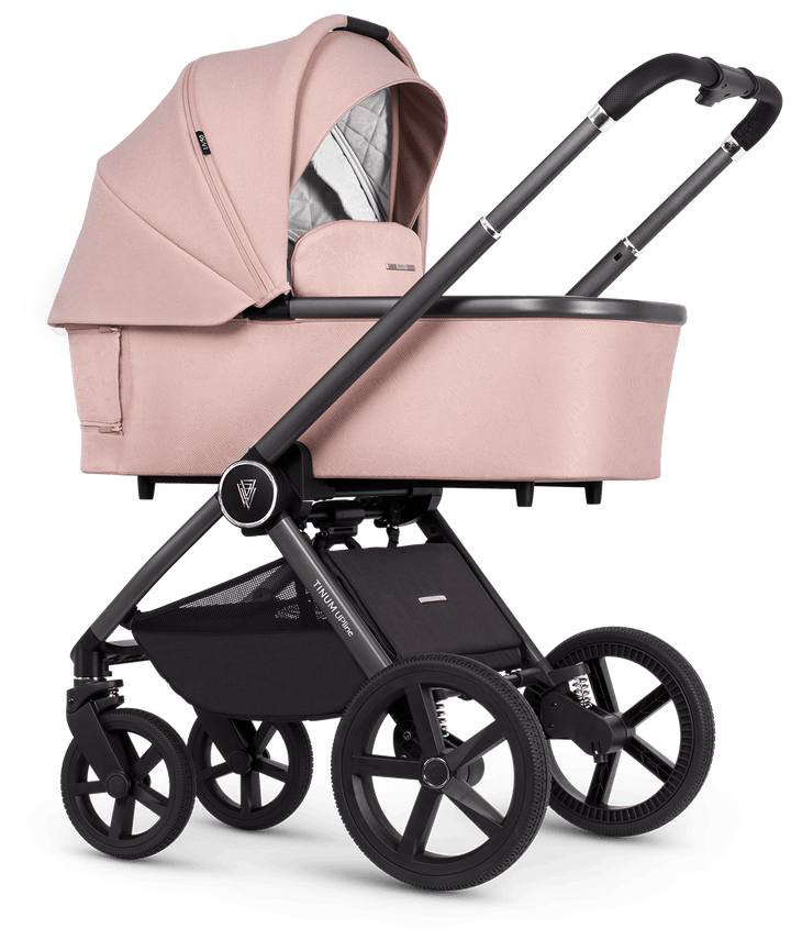 Venicci Travel Systems Venicci 3 in 1 Tinum UPLINE Cabriofix i-Size Travel System - Misty Rose