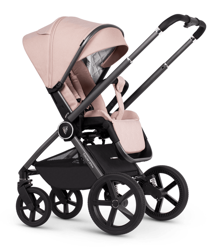 Venicci Travel Systems Venicci 3 in 1 Tinum UPLINE Cabriofix i-Size Travel System - Misty Rose