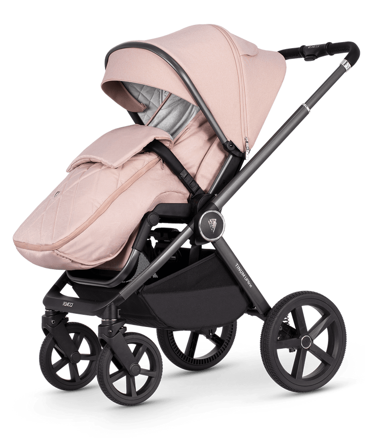 Venicci Travel Systems Venicci 3 in 1 Tinum UPLINE Cabriofix i-Size Travel System - Misty Rose