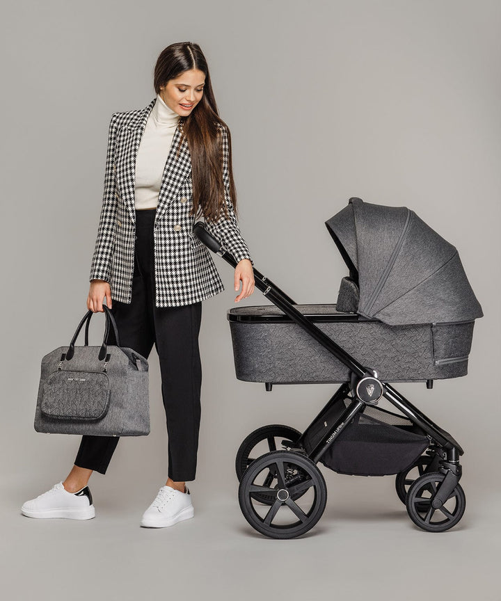 Venicci Travel Systems Venicci 3 in 1 Tinum UPLINE Cabriofix i-Size Travel System - Slate Grey