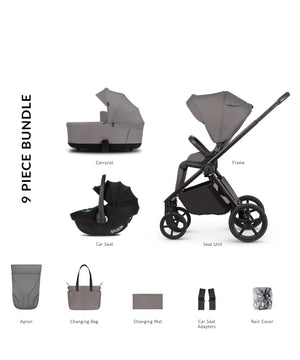 Venicci Travel Systems Venicci Claro 2 3in1 (Tiago) Travel System - Fog/Black