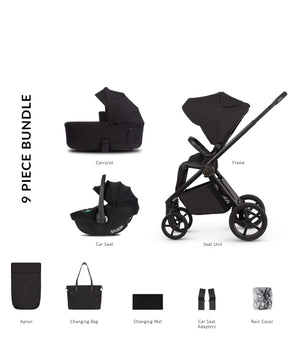 Venicci Travel Systems Venicci Claro 2 3in1 (Tiago) Travel System - Noir/Black