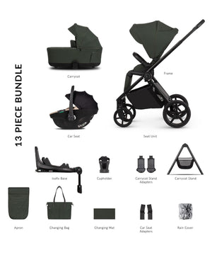 Venicci Travel Systems Venicci Claro 2 4in1 Plus (Tiago) Travel System - Forest/Beige