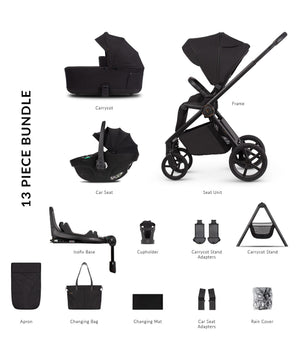 Venicci Travel Systems Venicci Claro 2 4in1 Plus (Tiago) Travel System - Noir/Black