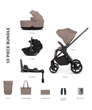 Venicci Travel Systems Venicci Claro 2 4in1 (Tiago) Travel System - Almond/Black