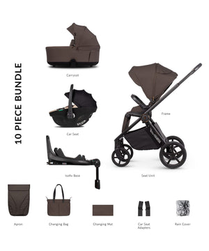 Venicci Travel Systems Venicci Claro 2 4in1 (Tiago) Travel System - Chocolate/Beige