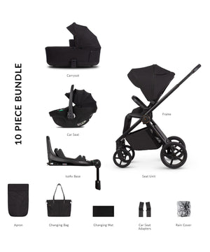 Venicci Travel Systems Venicci Claro 2 4in1 (Tiago) Travel System - Noir/Black