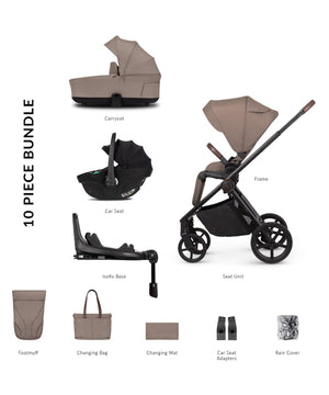 Venicci Travel Systems Venicci Claro 4in1 (Tiago) Travel System - Almond