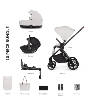 Venicci Travel Systems Venicci Claro 4in1 (Tiago) Travel System - Vanilla/Beige