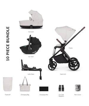 Venicci Travel Systems Venicci Claro 4in1 (Tiago) Travel System - Vanilla/Black