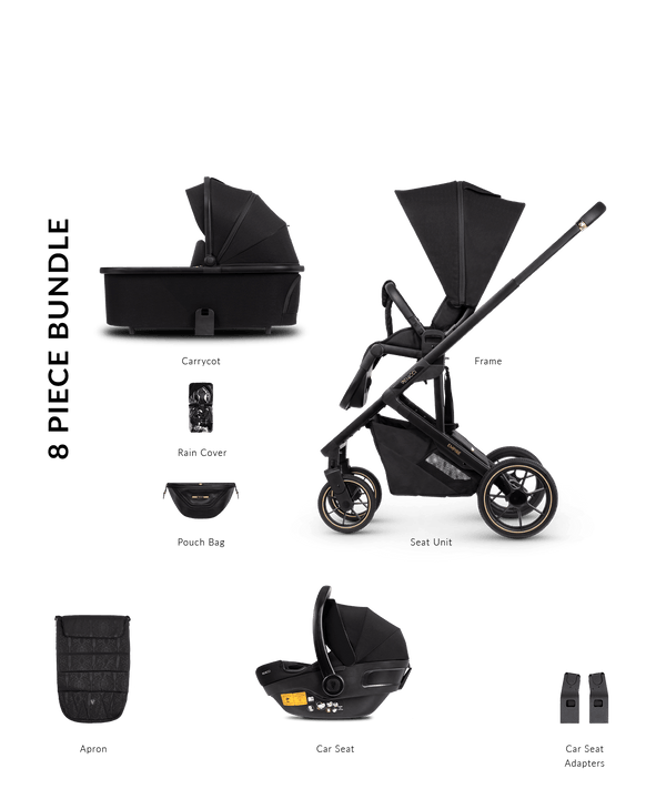 Venicci Travel Systems Venicci Empire 3in1 Travel System - Ultra Black