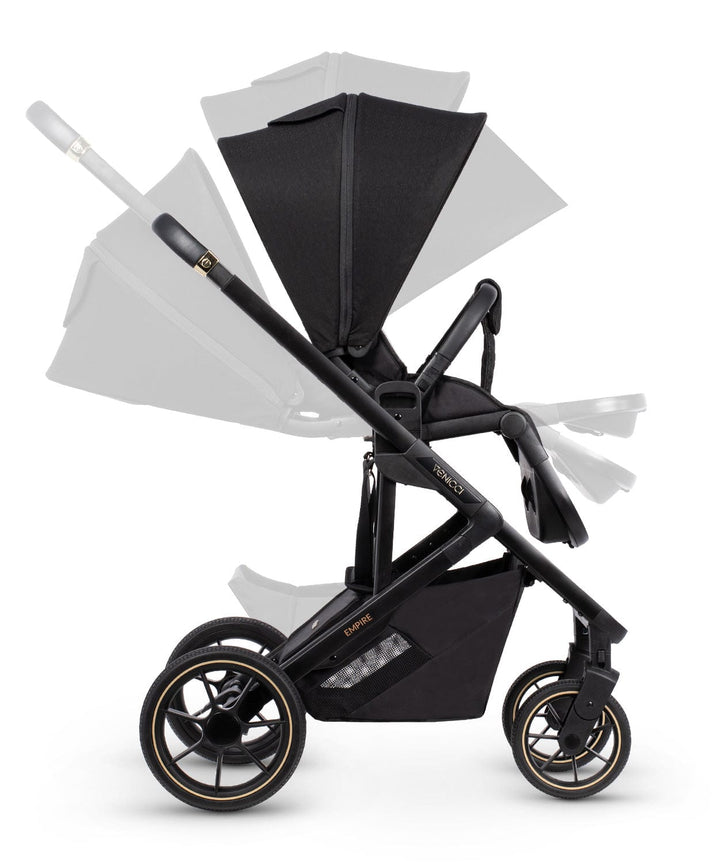 Venicci Travel Systems Venicci Empire Pushchair & Accessory Pack - Ultra Black