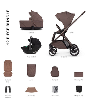 Venicci Travel Systems Venicci Tila 3in1 Travel System - Noce/Black