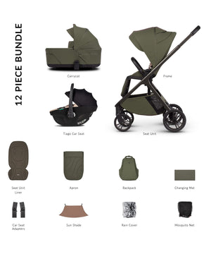 Venicci Travel Systems Venicci Tila 3in1 Travel System - Olive/Beige