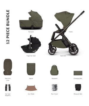 Venicci Travel Systems Venicci Tila 3in1 Travel System - Olive/Black
