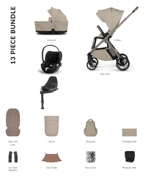 Venicci Travel Systems Venicci Tila 4in1 (Cloud T) Travel System - Latte