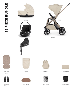 Venicci Travel Systems Venicci Tila 4in1 (Cloud T) Travel System - Sabbia