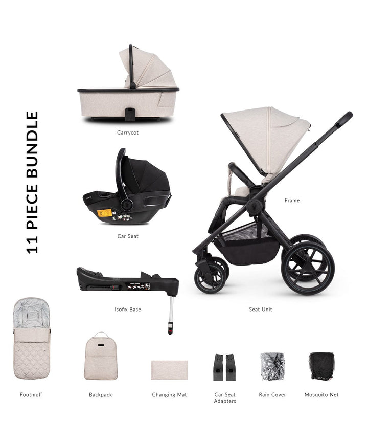 Venicci Travel Systems Venicci Tinum Edge 4in1 Travel System - Dust