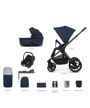 Venicci Travel Systems Venicci Tinum Edge Cabriofix i-Size Travel System - Ocean