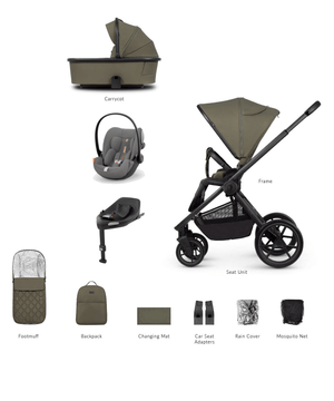 Venicci Travel Systems Venicci Tinum Edge (Cloud G Plus) Travel System - Moss