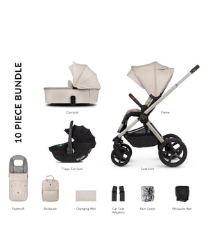 Venicci Travel Systems Venicci Upline 2, 3in1 Pushchair - Stone Beige