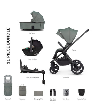 Venicci Travel Systems Venicci Upline 2, 4in1 Pushchair - Aloe/Beige